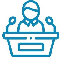 oral presentation icon